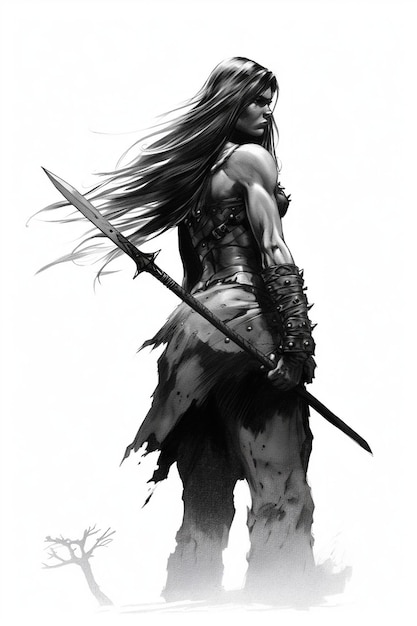 female barbarian