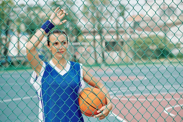 Female basketball player