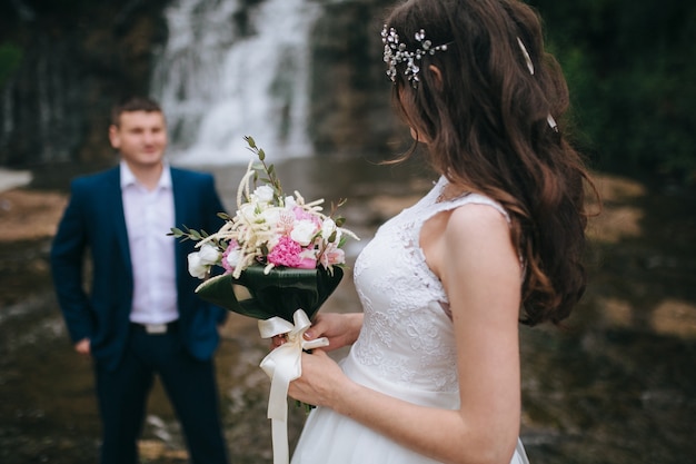 Bella femmina fondo persone romantiche