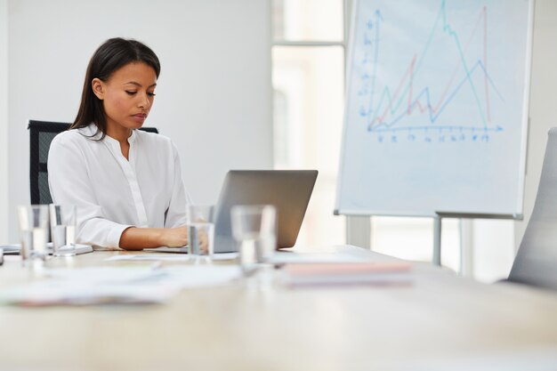 Female Boss at Work