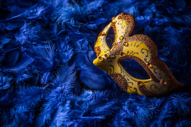 female carnival mask