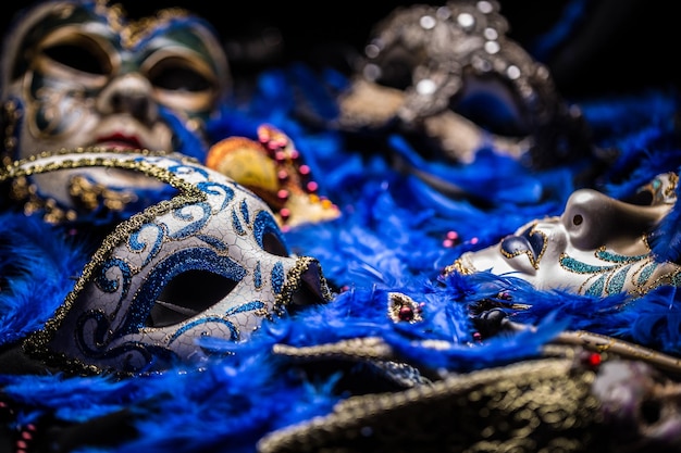 Foto maschera di carnevale femminile