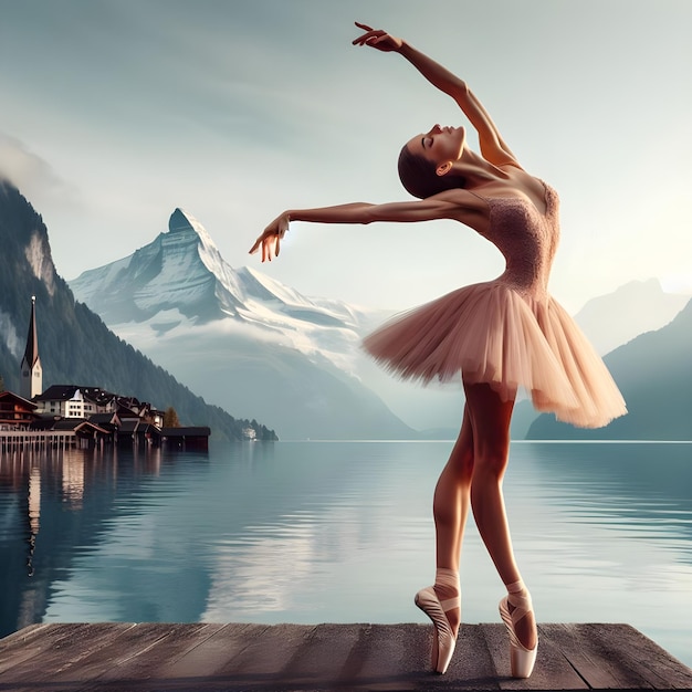 Foto una ballerina