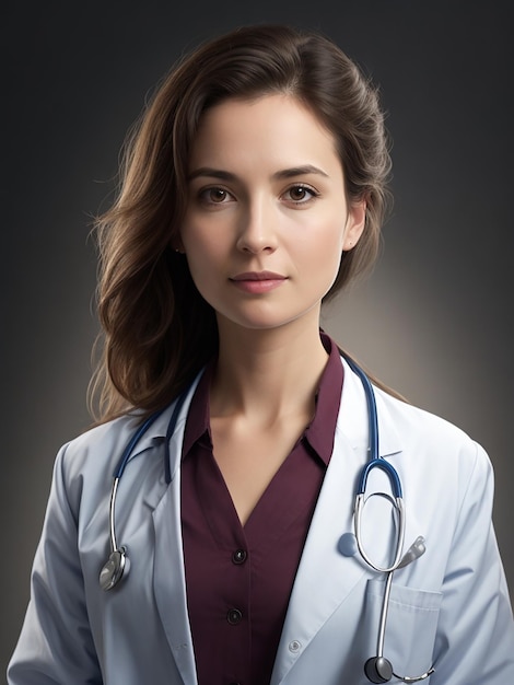 Female doctor generate by ai