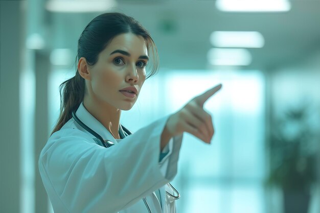 Female Doctor Outlining Her Plan