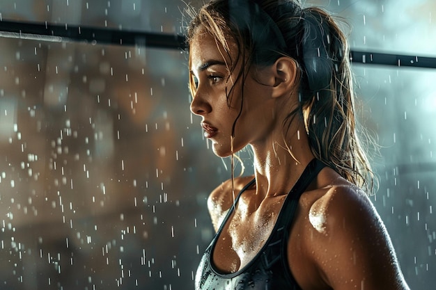 Female Fitness Background