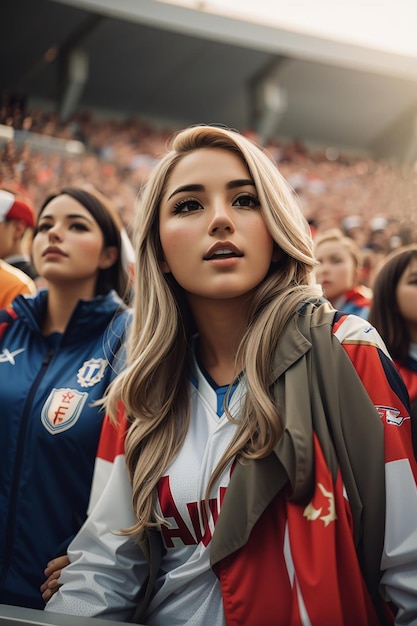 Female football fans in Argentina and Brazil