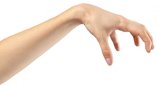 Женский жест рукой