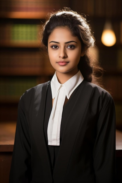 Premium AI Image Female Indian Lawyer premium-ai-image-female-indian-lawyer