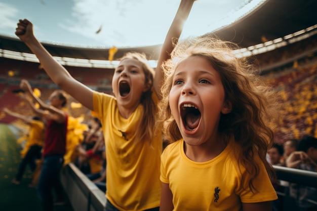 女性サッカーファン