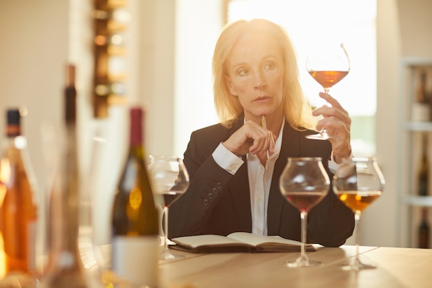 Female Sommelier