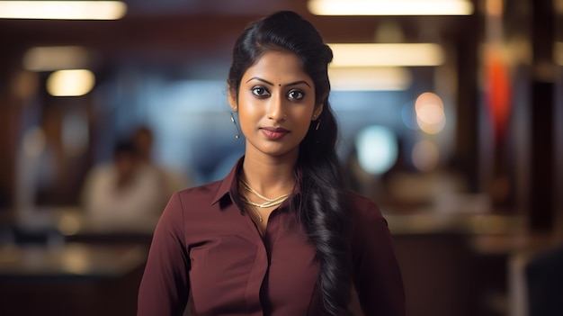 Photo female south indian sales executive