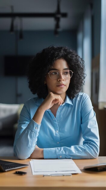 Female taxpayer forgot to submit tax return Premium AI generated image Female taxpayer forgot to submit tax return Premium AI generated image
