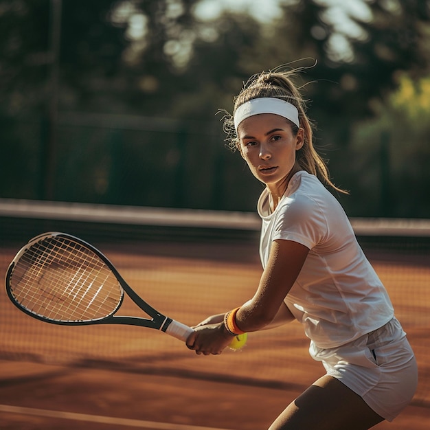 female tennis player