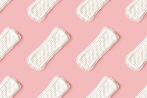 Feminine pads pattern