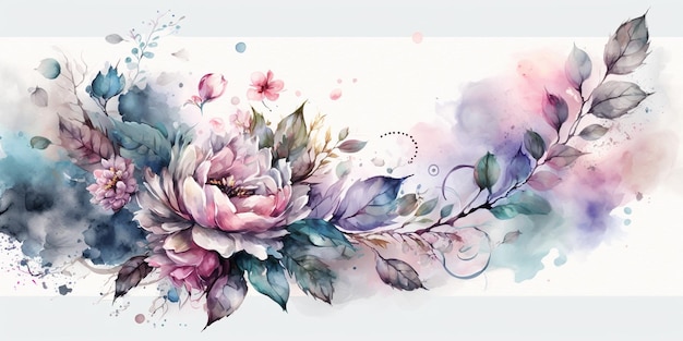 feminine watercolor background