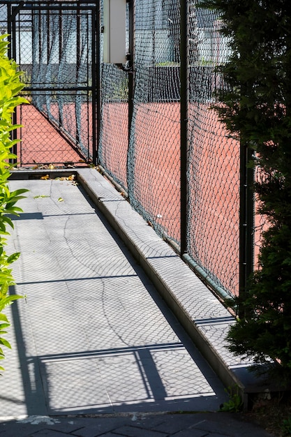 Fence shadow