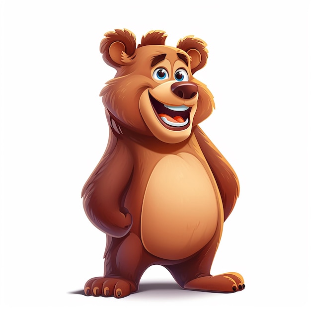 Fendy Bear cartoon ontwerp