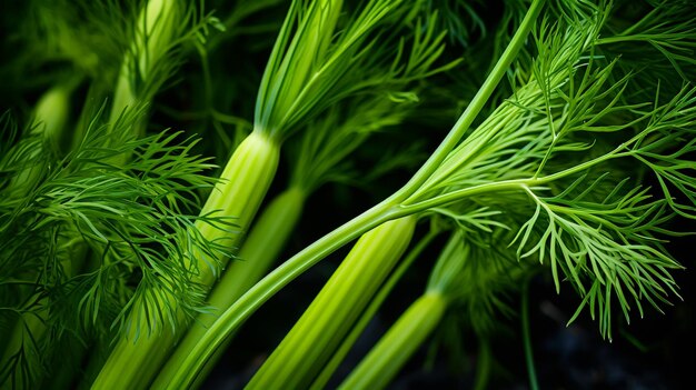 Fennel Fronds in CloseUp