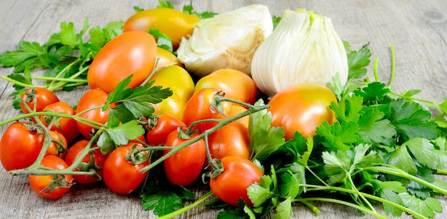 Fennel and tomatoes