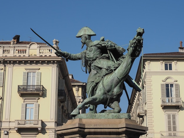 Ferdinando di Savoia monument in Turin