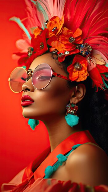 Feria de cali columbia woman wearing glasses