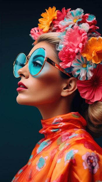 Feria de cali columbia woman wearing glasses