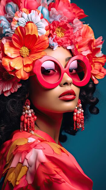 Feria de cali columbia woman wearing glasses