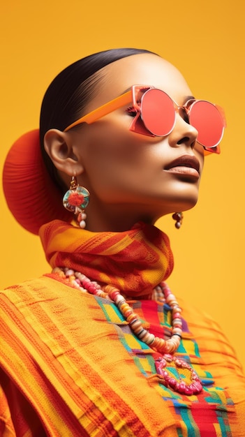 Feria de cali columbia woman wearing glasses