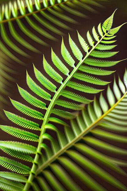 Fern leaves full screen