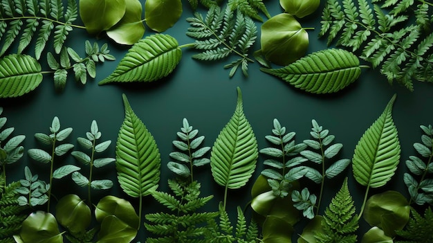 Fern trees hd background wallpaper desktop wallpaper