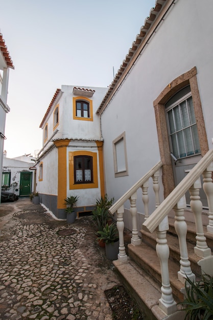 Foto architettura del villaggio ferragudo