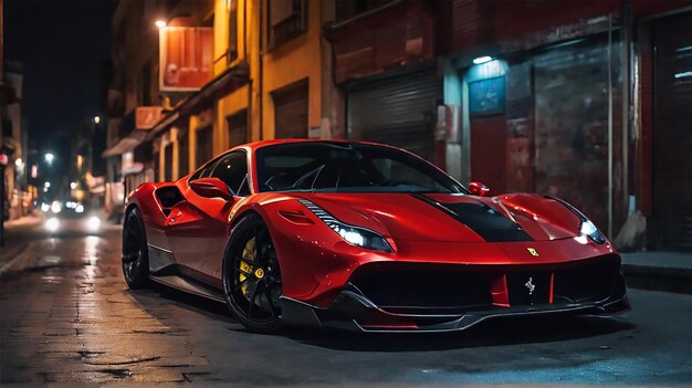 Photo ferrari 488