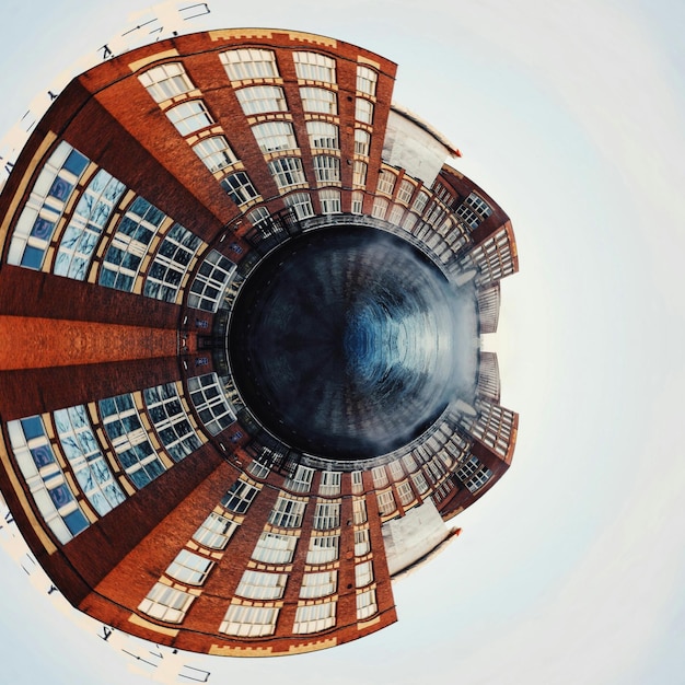 Foto la ruota panoramica in città