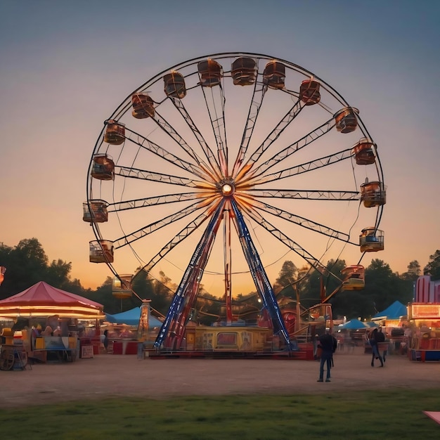 Ferris wheel at the local fair