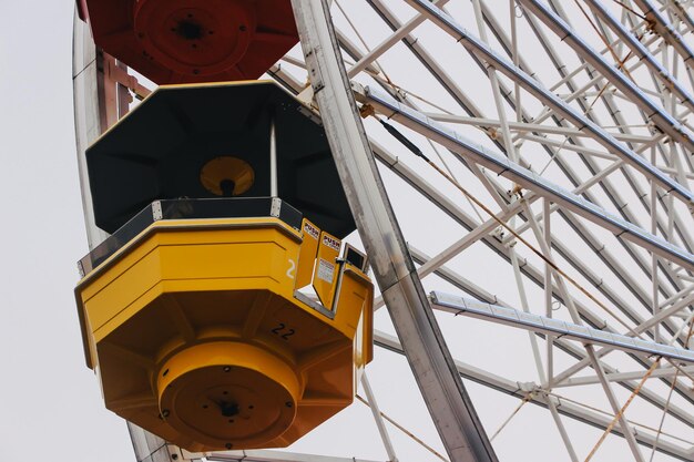 Ferris Wheel or Pacific Wheel in Santa Monica Pier