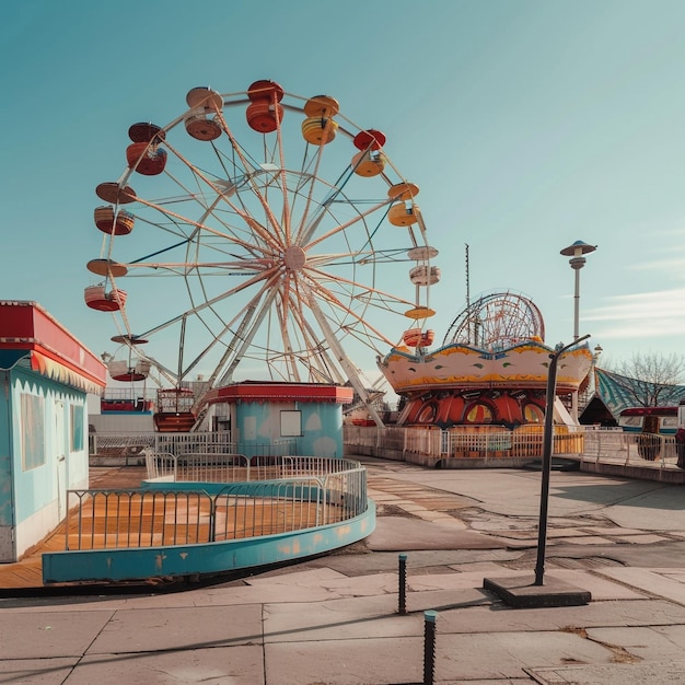 a ferris wheel