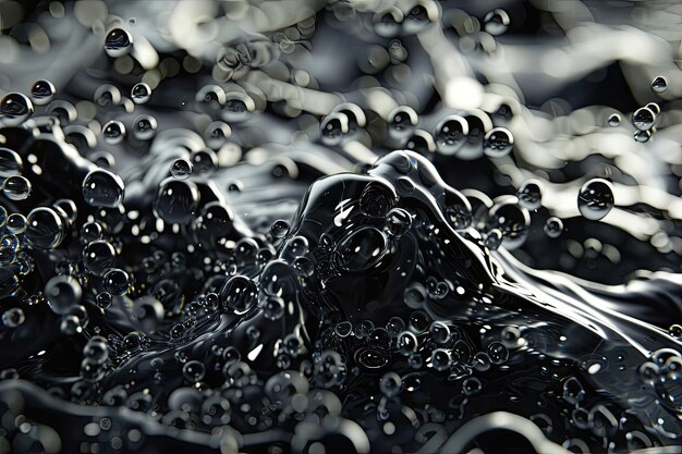 Photo ferro fluid magnetic liquid used in engineering for sealing and reducing friction