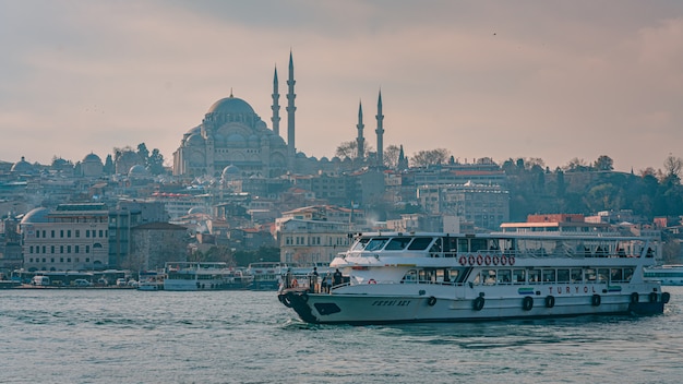 Ferry Boat In Turkey