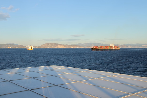 Ferry in Greece