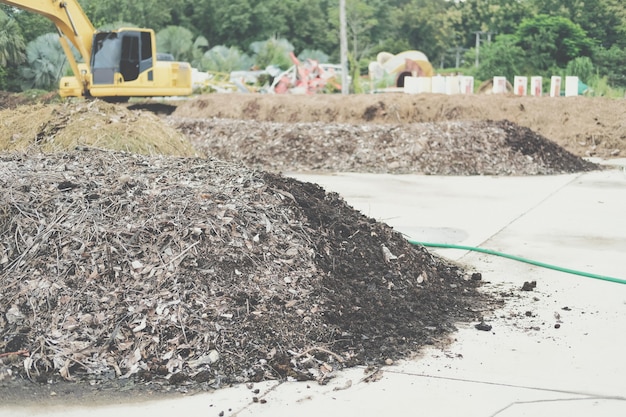 Photo fertilizer production for soil cultivation in agriculture industry