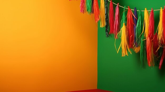 Festa Junina Holiday Background Illustration AI GenerativexA