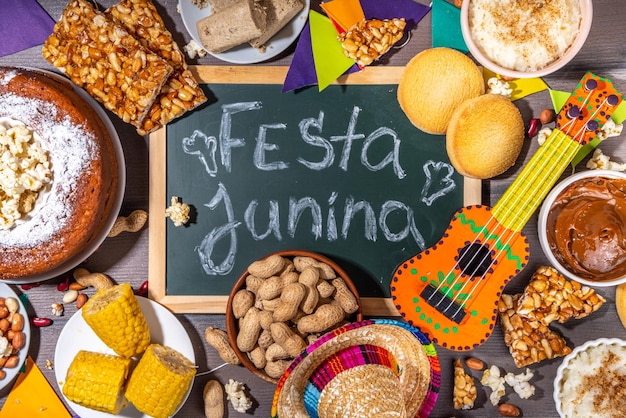 Летний фестиваль еды Festa Junina