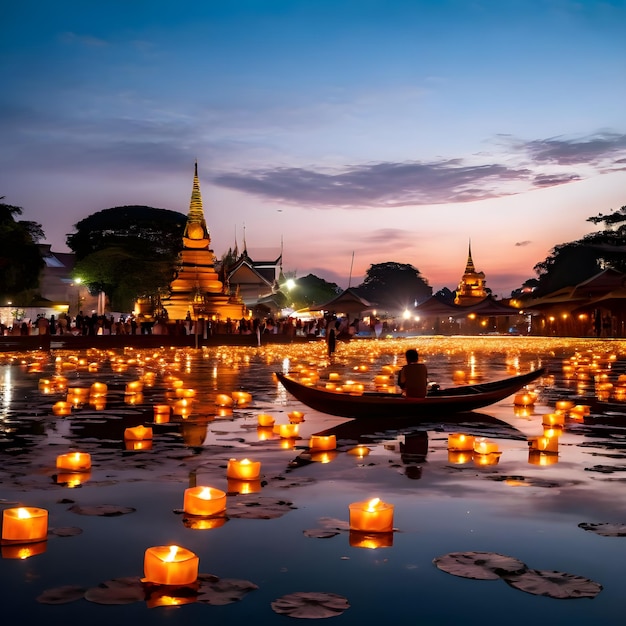 Festival in chiang mai thailand