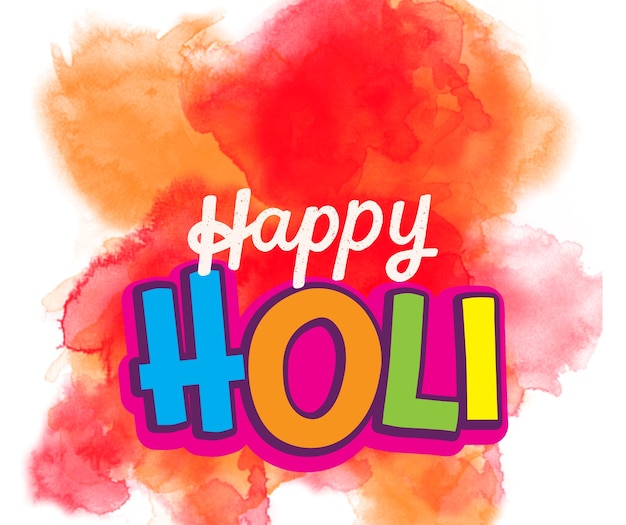 Festival of colors Happy Holi Facebook Instgram Post