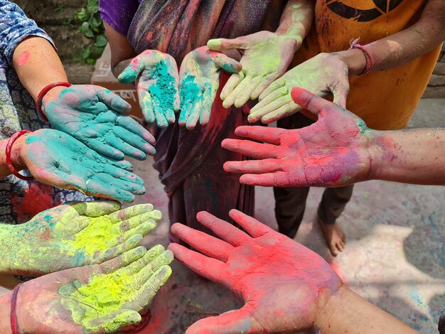 Photo the festival of colors - holi