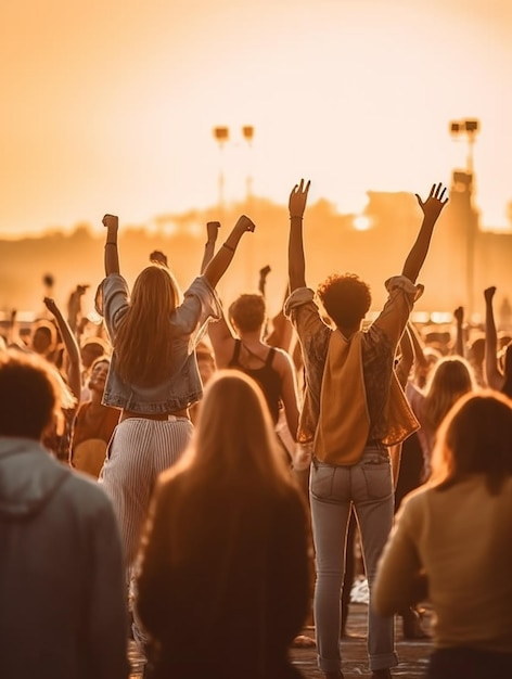 FESTIVAL CONCERT ZONSONDERGANG CONCERTLOCATIE GROEP ZANGENDE VRIENDEN DIE PLEZIER HEBBEN