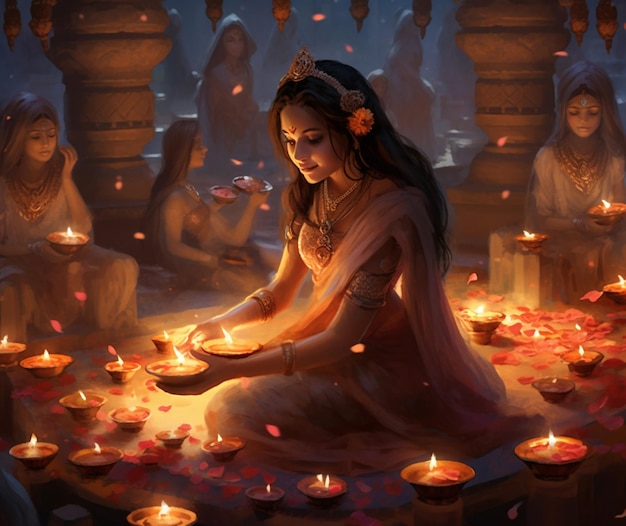 The festival of diyas