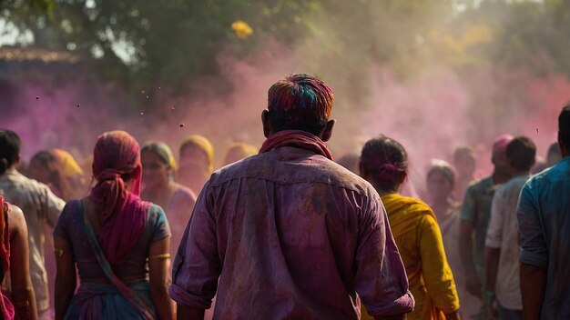 Photo the festival of holi