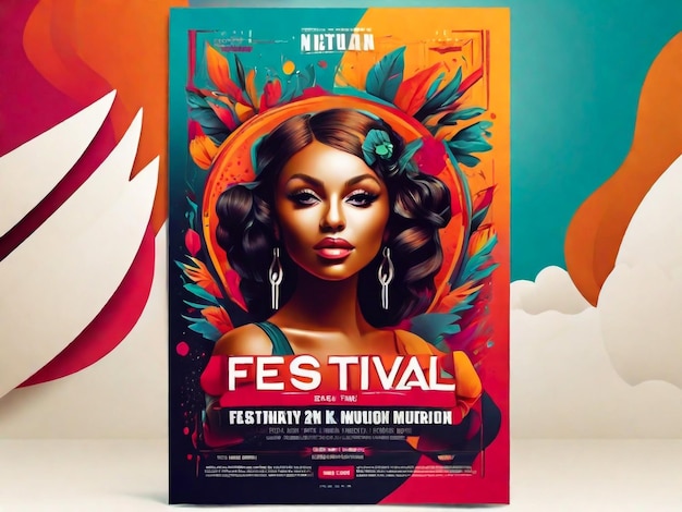 Дизайн плаката фестиваля